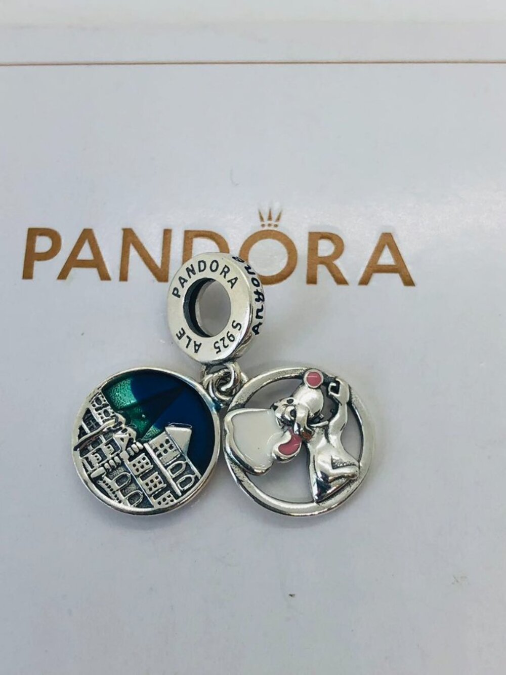 Pandora Disney Ratatouille Chef Remy Dangle Charm